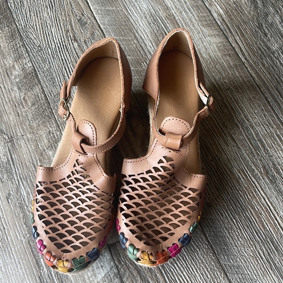 Mexican platform Huaraches, Size 26 - Picture 5 of 15